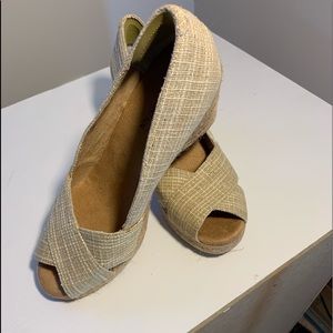 White Mountain Wedge Espadrilles